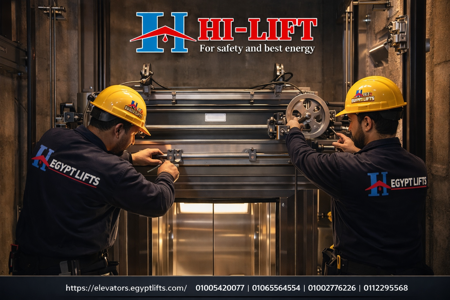 مصاعد حديثة