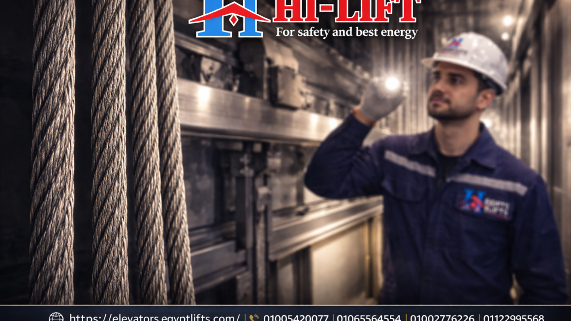 واير الاسانسير