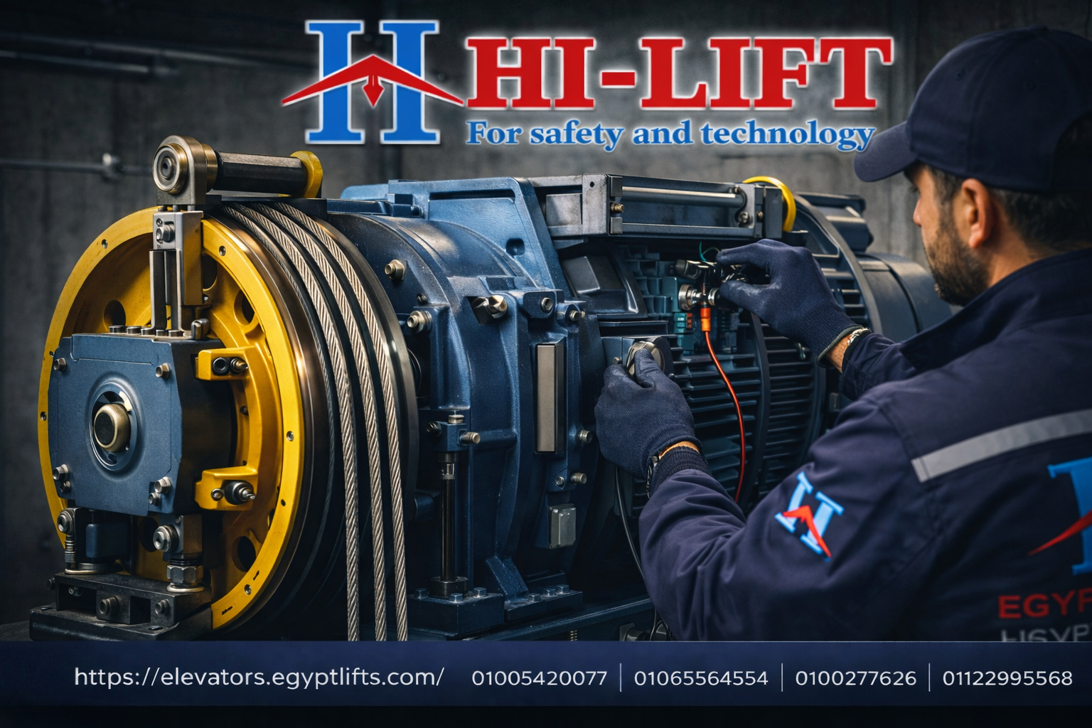  ماكينة مصعد