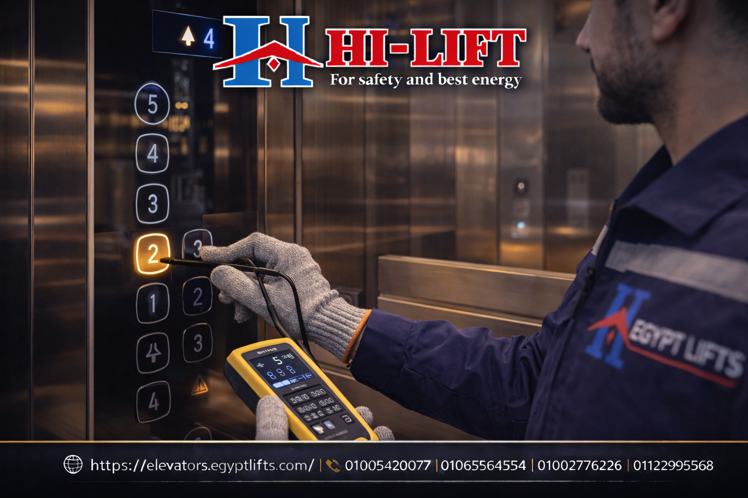  ازرار المصعد