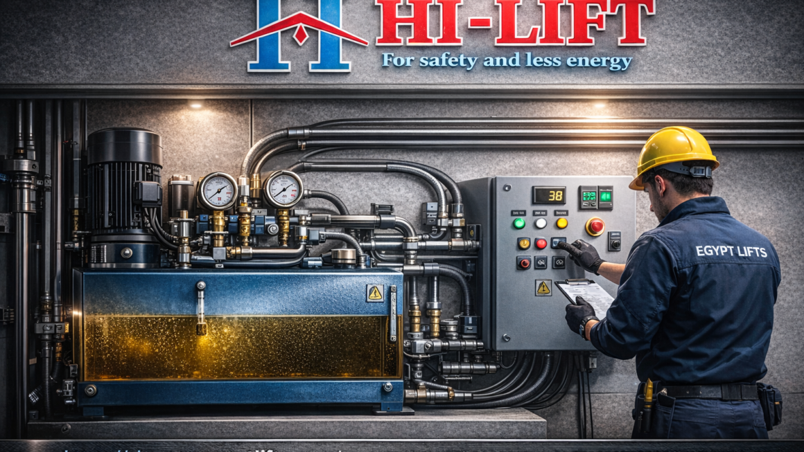 الاسانسير الهيدروليك