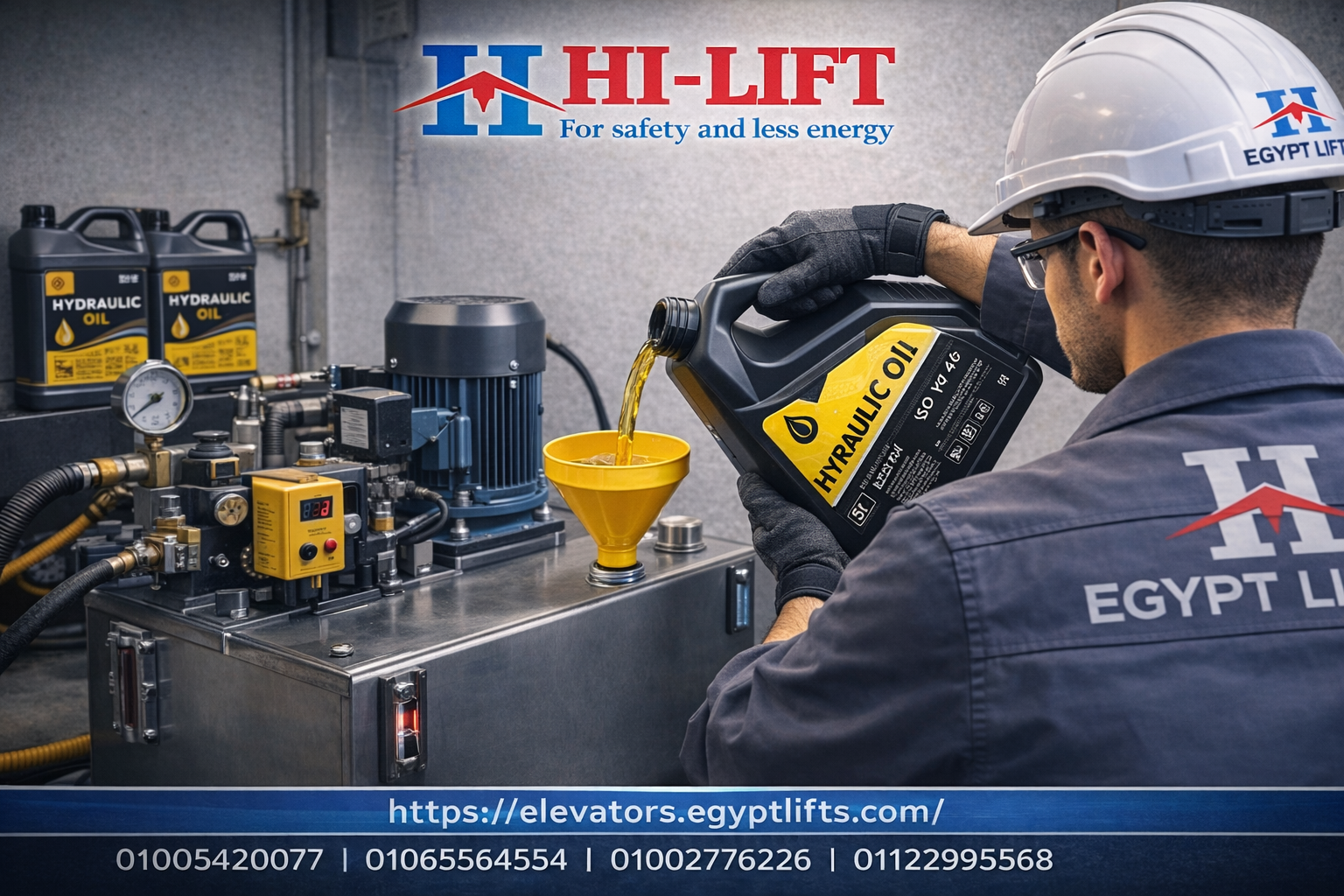 زيت المصاعد