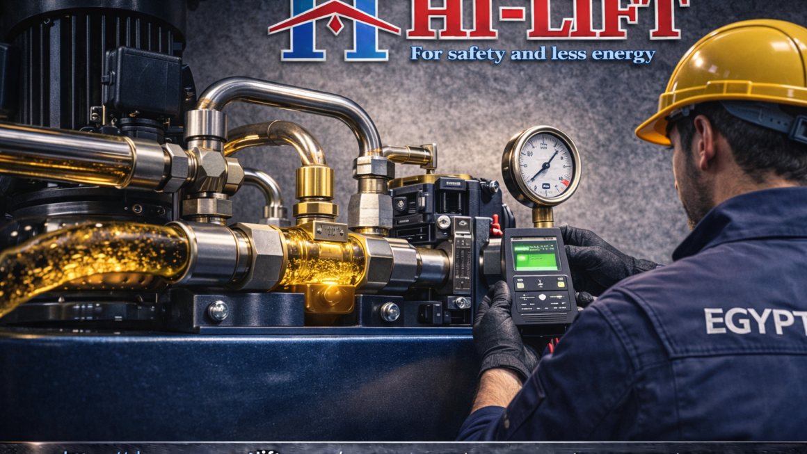 زيت المصاعد