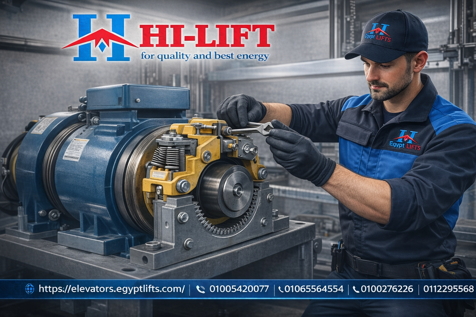 فرامل مصاعد