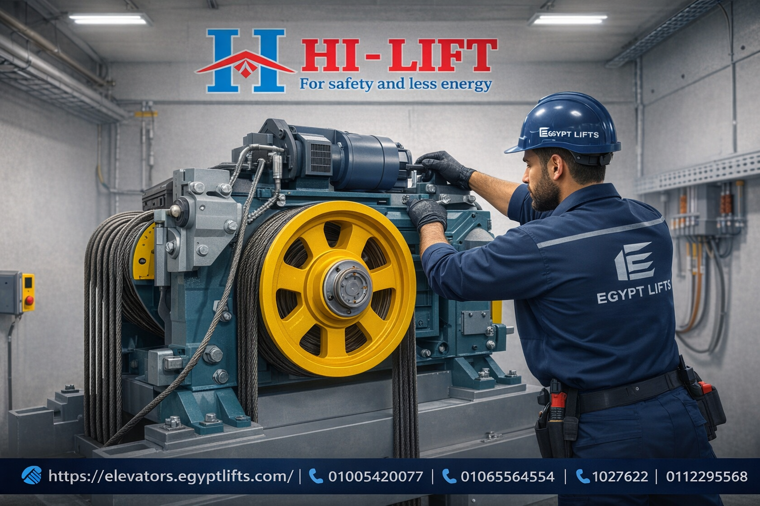 ماكينة مصعد مونتنارى